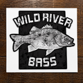WILD RIVER BASS weatherproof stickers